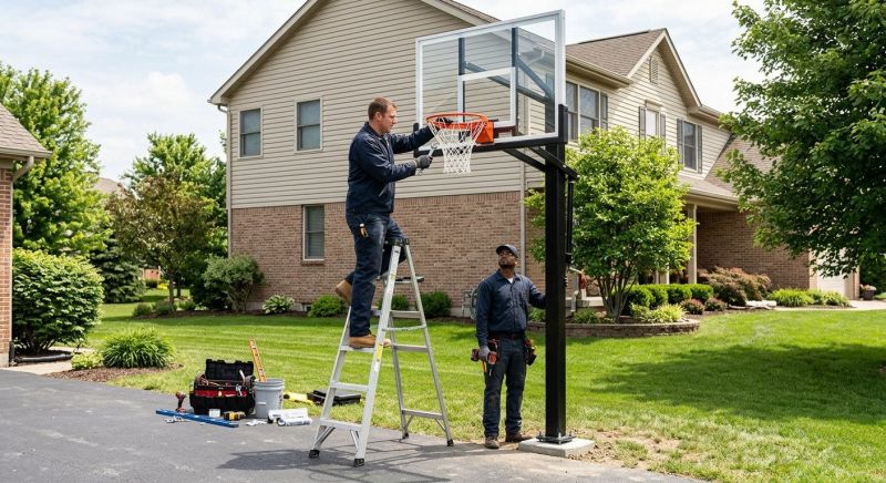 Basketball Hoop Installation in Alpharetta, GA