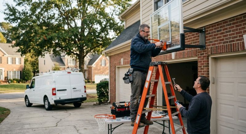 Basketball Rim Repair in Overland Park, KS