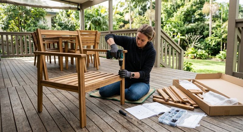 Deck Chair Assembly in Kansas City, KS