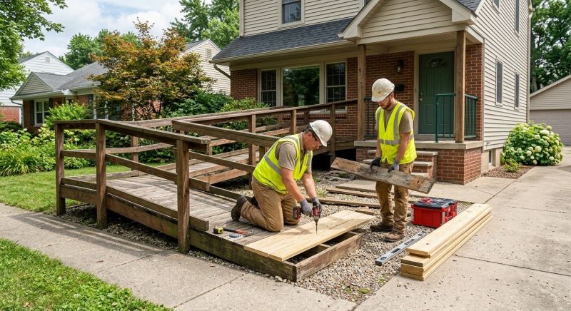 Handicap Ramp Repair in Denver, CO