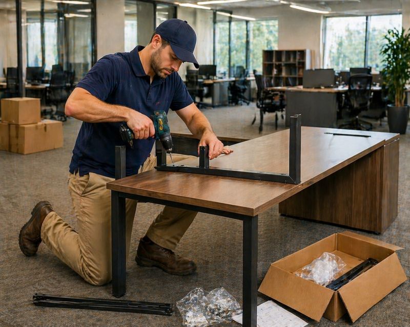 Office Workstation Assembly in Wilmington, NC