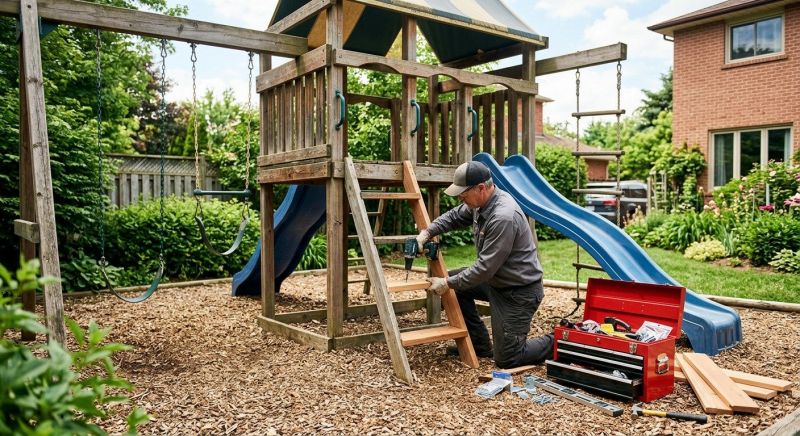 Playset Repair in Littleton, CO