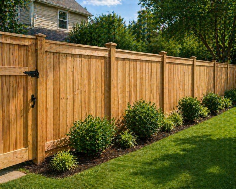 Privacy Fence Construction in West Des Moines, IA