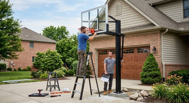Basketball Hoop Installation in Boulder, CO