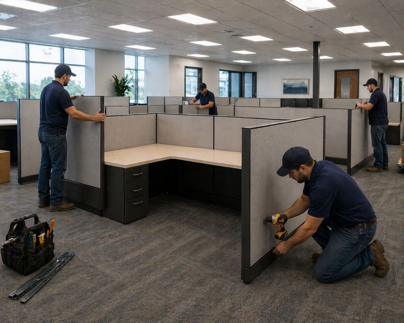 Cubicle Assembly in Conroe, TX