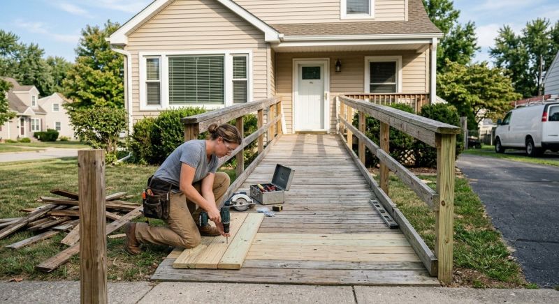 Disability Ramp Repair in Olathe, KS