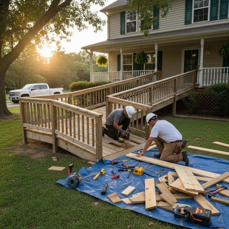 Disability Ramp Repair in Wilmington, NC