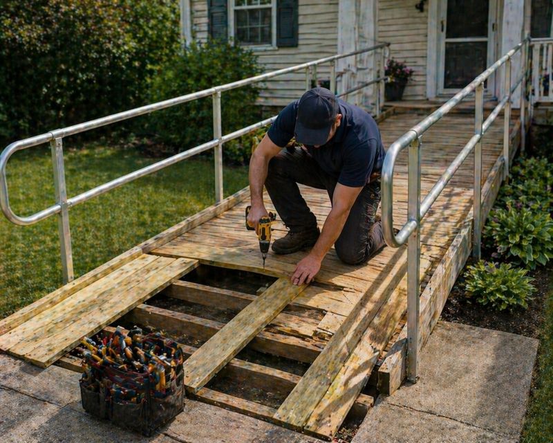Handicap Ramp Repair in Alpharetta, GA