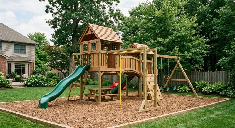 Jungle Gym Installation in Prescott Valley, AZ