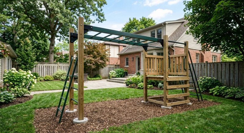 Monkey Bars Installation in Arvada, CO