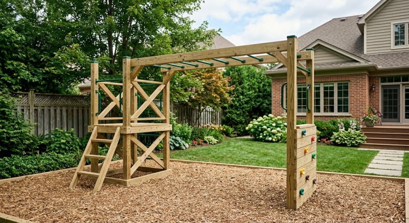 Monkey Bars Installation in Denver, CO