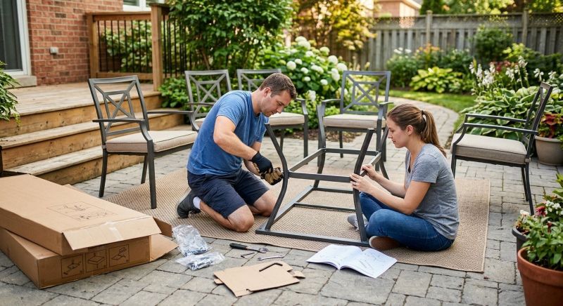 Patio Set Assembly in Kansas City, KS