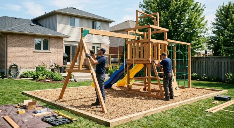 Play Equipment Installation in Denver County, CO