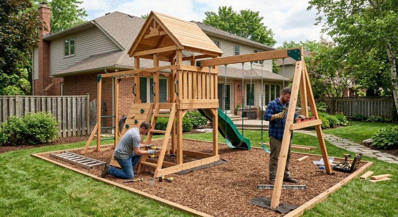 Play Equipment Installation in Olathe, KS