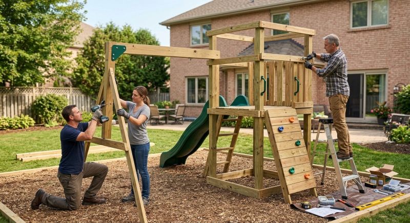 Play Equipment Installation in Olathe, KS