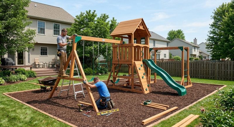 Play Set Installation in Kansas City, MO