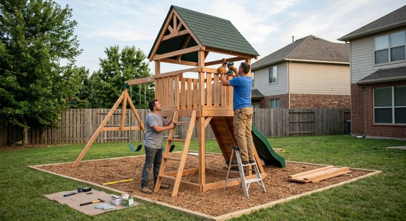 Play Set Installation in Kansas City, KS