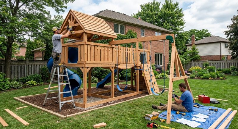 Play Set Installation in Conroe, TX
