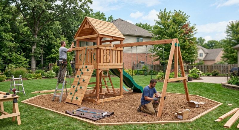 Play Set Installation in Littleton, CO