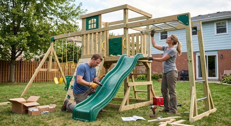 Playground Equipment Assembly in Denver, CO