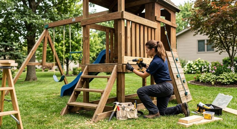 Playset Repair in Kansas City, MO