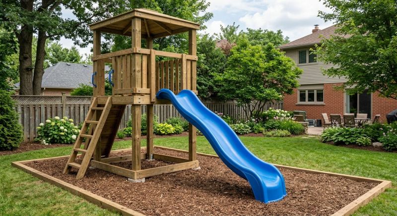 Sliding Board Installation in Kansas City, MO
