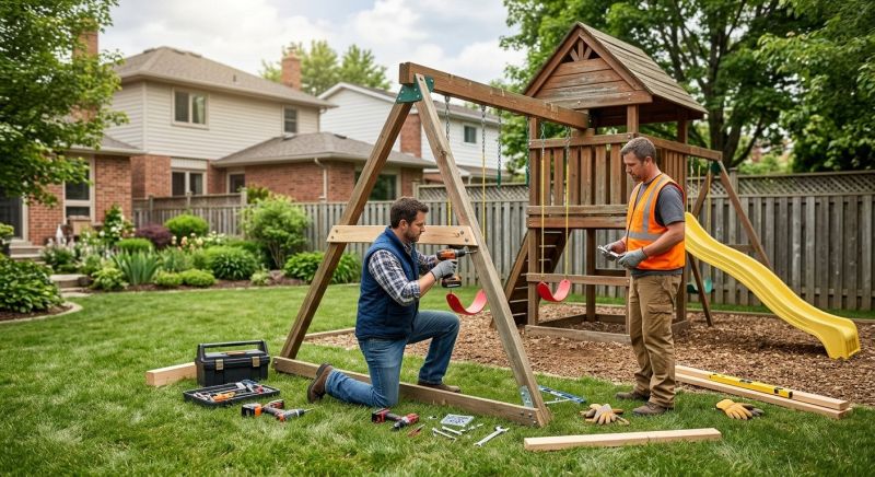 Swing Set Repair in Olathe, KS