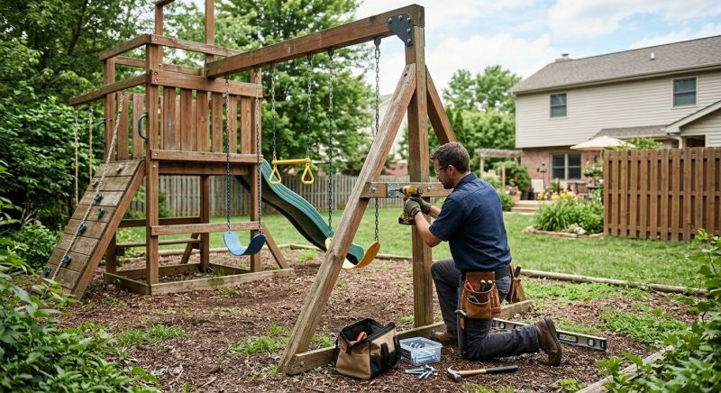 Swing Set Repair in Kansas City, MO