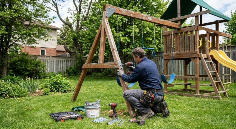 Swing Set Repair in Alpharetta, GA