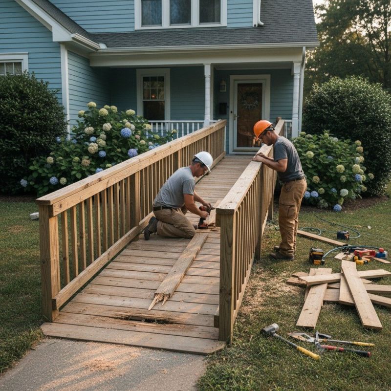 Wood Ramp Repair in Denver, CO