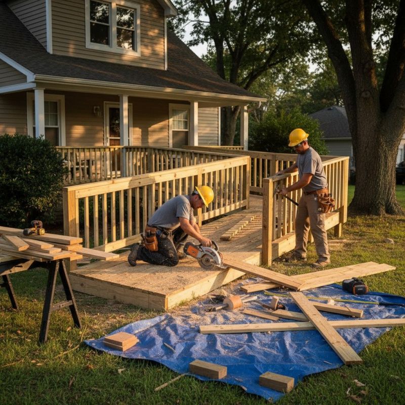 Wood Ramp Repair in Alpharetta, GA