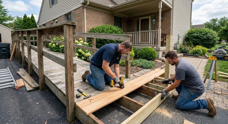 Wood Ramp Repair in Littleton, CO